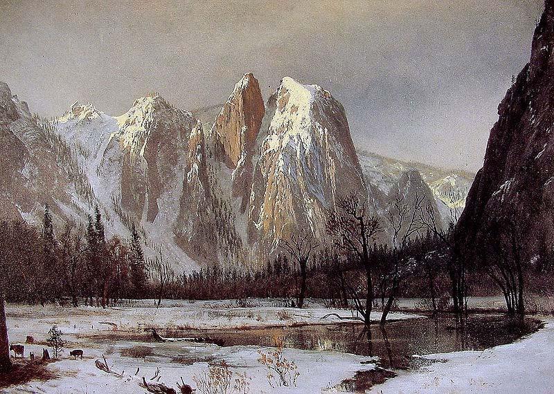  Cathedral Rock, Yosemite Valley, California